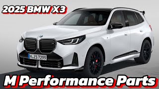 2025 BMW X3 with M Performance Parts