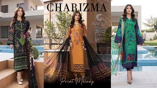 Charizma Print Melody Vol 1 2023 | Charizma Three Piece 2023