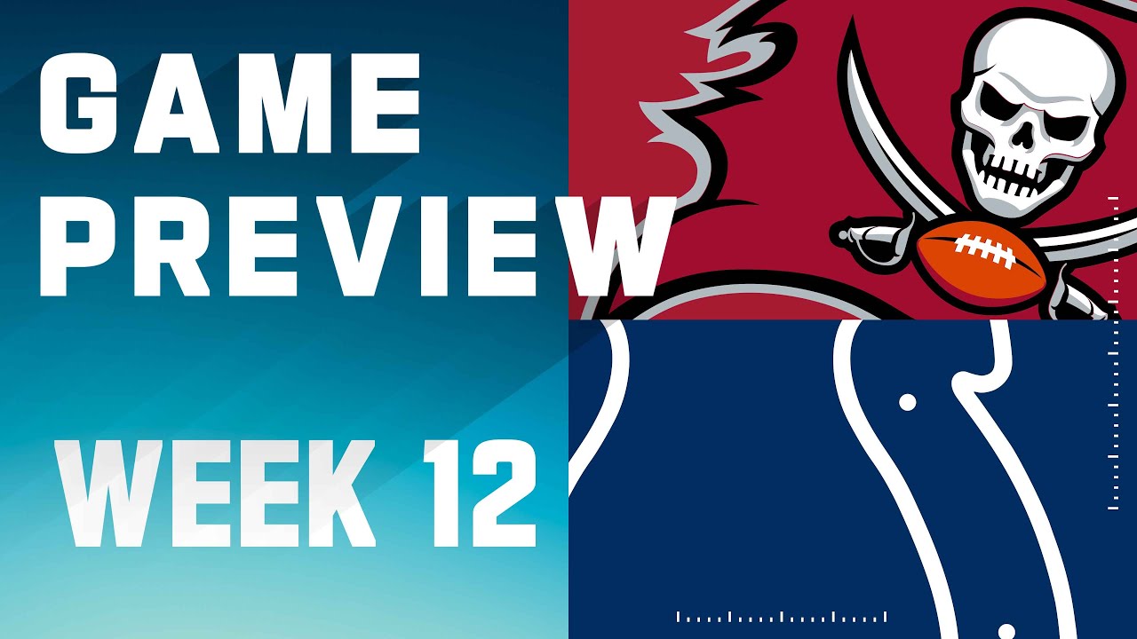 Tampa Bay Buccaneers Vs. Indianapolis Colts | 2023 Week 12 Game Preview ...