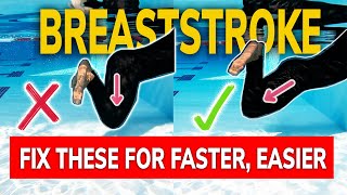 3 Common Breaststroke Mistakes and How to Fix Them | Swim Faster, Farther, and With Less Effort