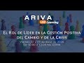 El rol del líder en la gestión del cambio (2a sesión)