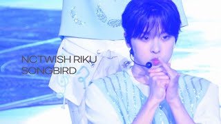 240721 가요대전 엔시티위시 리쿠 - Songbird (NCT WISH RIKU focus fancam)