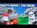 I Built LEGO Clone Bases For RARE Unknown Clone troopers!