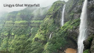 Lingya Ghat waterfall | लिंग्या घाट | Lingya ghat waterfall trek | Best Jungle trek near Pune