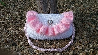 How to Crochet a Purse - Kids Purse