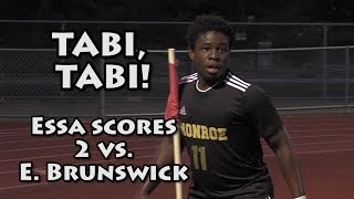 Monroe 4 East Brunsick 0 | HS Boys Soccer | Tabi Essa 2 goals