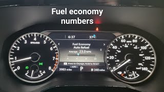 2023 Nissan Pathfinder Fuel Economy...3.5 v6...real world numbers!