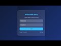 How to Create Responsive Glassmorphism Login Form Using HTML and CSS