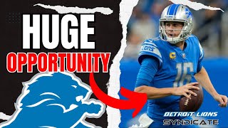 Jared Goff has a HUGE OPPORTUNITY with the Detroit Lions in 2023