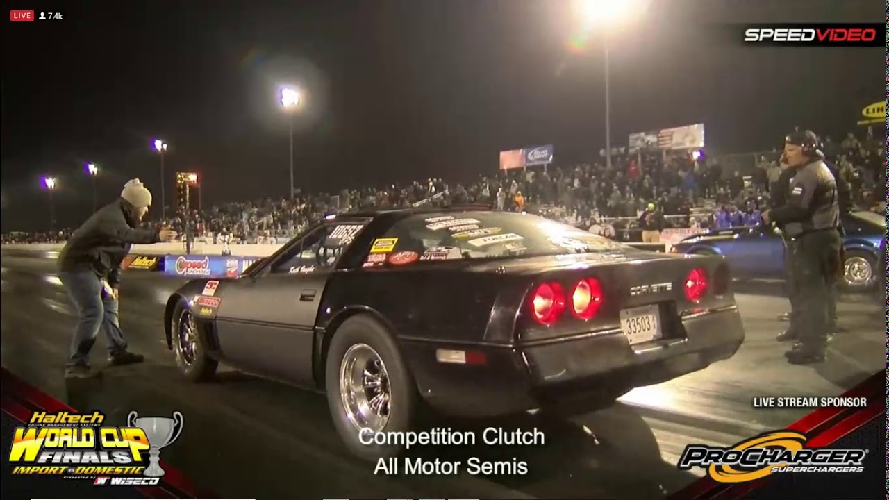 B-Series All Motor 8.75 Quarter Mile At WCF 2019 - YouTube