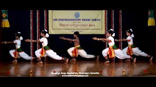 Traditional Kalyani Jathiswaram - SDN's Sub Juniors'  Maiden group performance Part 1