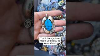 The 3 Garage Sale Thrifting Hacks that helped me make $100s #thrifting