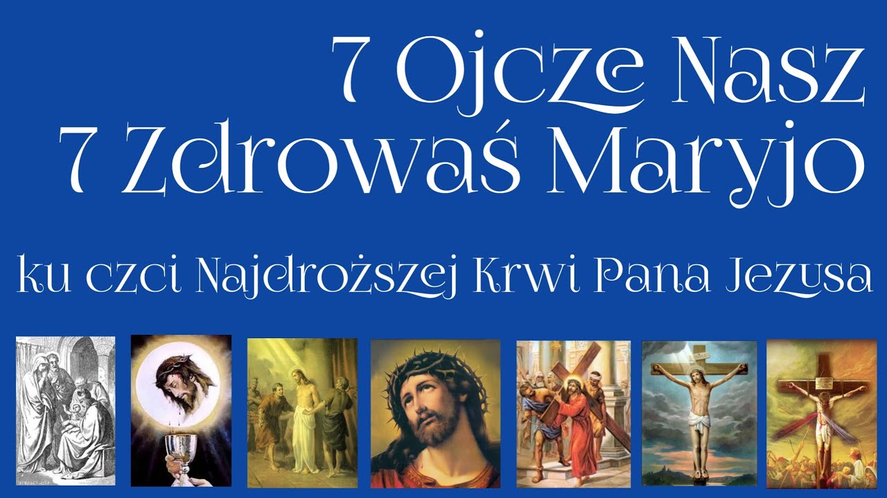 7 OJCZE NASZ I 7 ZDROWAŚ MARYJO | 7 MODLITW ŚWIĘTEJ BRYGIDY KU CZCI ...