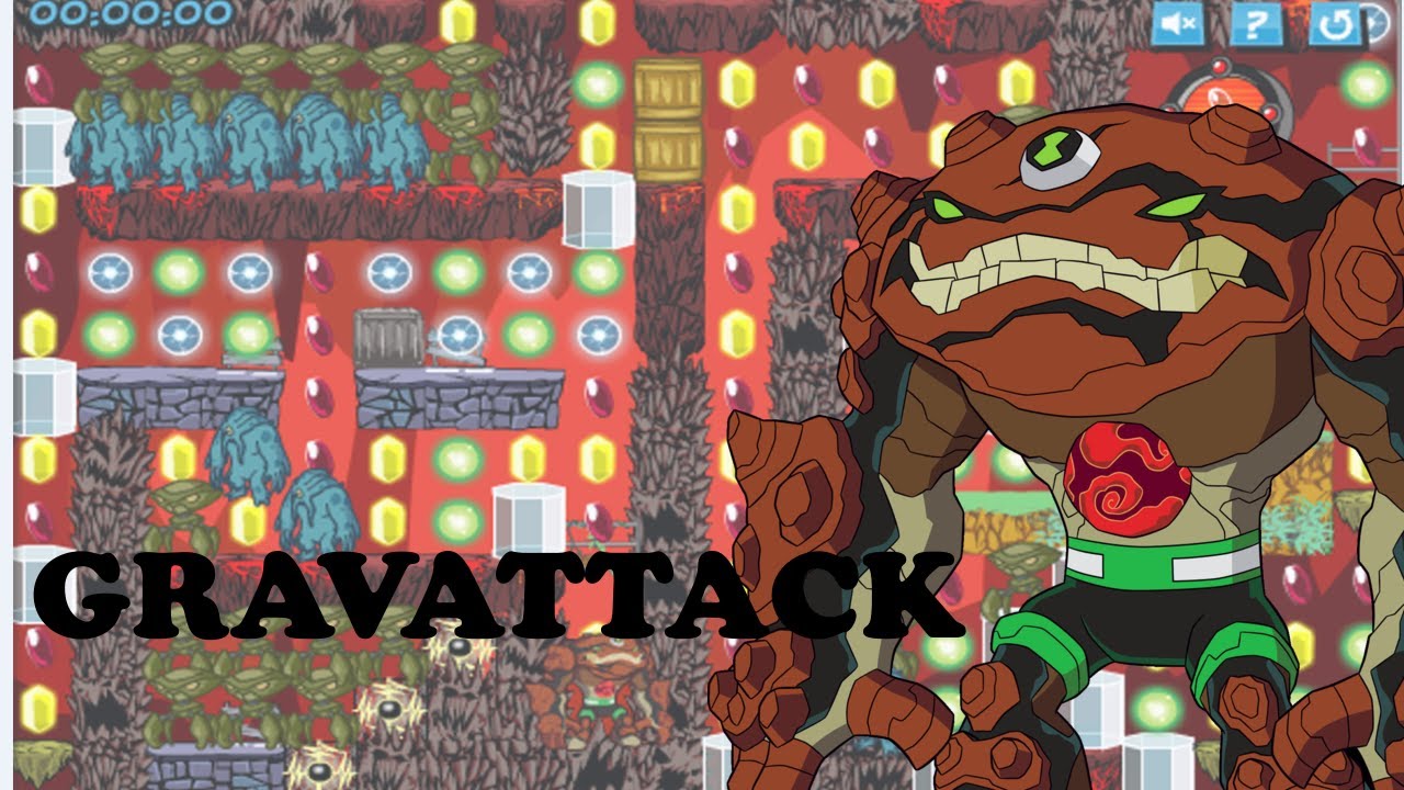 Ben10 Gamecreator Gravattack Omniverse Titan Alien Youtube