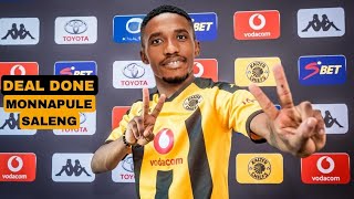 ENDS OF RUMOURS | Kaizer Chiefs Announce to Sign Orlando Pirates star Monnapule Saleng until 2028