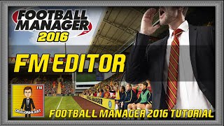 How to Install FM16 Data Editor \u0026 In-Game Editor | Football Manager 2016 - TUTORIAL