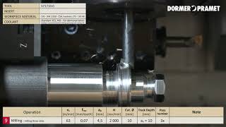 Dormer Pramet tooling demonstration