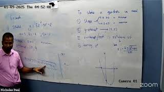 CSEC Mathematics Quadratics 1