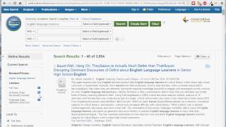 How to use EBSCO