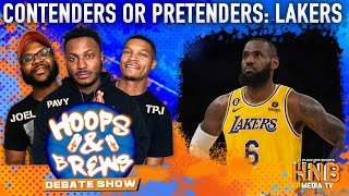 Contenders or Pretenders: LA Lakers | Hoops & Brews (Clips)