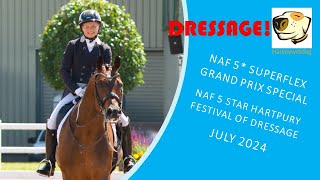 Anu Sironen and Fioretto CDI 3 Star Grand Prix Special at NAF Hartpury Festival of Dressage 2024