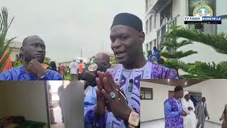 INTERVIEW CHEICK MAMADOU KONATE  INAUGURATION RÉSIDENCE CHERIFLA HAIDARA CÔTE D'IVOIRE ABIDJAN 2024