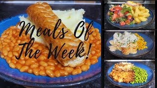 Meals Of The Week Scotland | 27th Jan - 2nd Feb | UK Family dinners :)