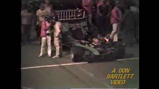 Jimmy Shampine's Final Win, Aug 14, 1982 (final lap and interview)