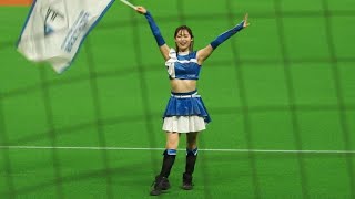 ＜2022.9.25楽天戦＞少数精鋭なファイターズガールによるスターター送り出し