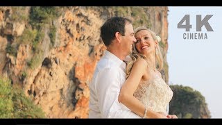 [4K-Cinema] Tanya \u0026 Patrick Wedding Video@Rayavadee, Krabi