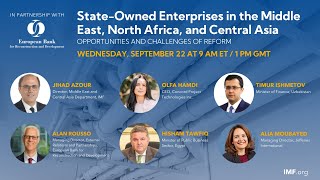 State-Owned Enterprises in the Middle East, North Africa, and Central Asia