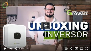 Unboxing: Inversor Solar Growatt MIC 3000TL-X