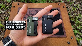 Is this the best EDC flashlight for any carry and only $20??  Wuben G5 Revolution! |  4K
