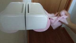 片麻痺  トイレットペーパーをちぎる