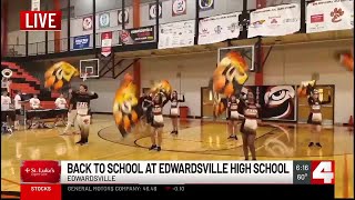 Back to School Tour at Edwardsville High School