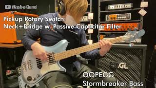 【Ikebe B-Sound Check】OOPEGG Stormbreaker Bass (IBM/M)【試奏動画】