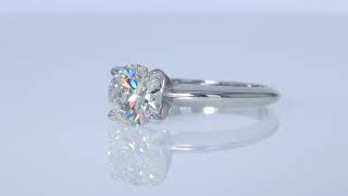 1.36CT Round Brilliant Solitaire Diamond Engagement Ring GIA Cert/Appr $14K $5995