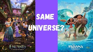 Is Disney's Encanto and Moana in the same Universe? #shorts