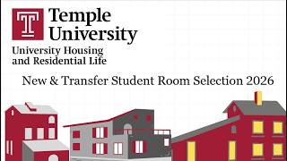 Temple Housing New & Transfer Room Selection Q&A Webinar
