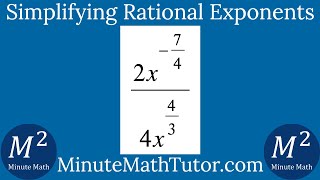 Simplify 2x^(-7/4)/4x^(4/3)
