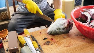 Amazing seafood cutting Master