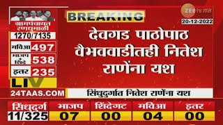 Sindhudurg | Gram Panchayat Election । देवगडपाठोपाठ वैभववाडीतही Nitesh Rane यांचा करिष्मा