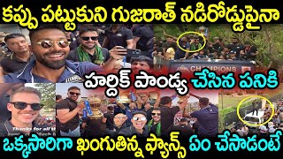 కప్పు పట్టుకుని గుజరాత్ నడిరోడ్డు పై హర్డిక్ పాండ్య చేసిన పనికి ఒక్కసారిగా ఖంగుతిన్నా ఫ్యాన్స్