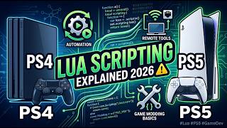 PS4 & PS5 Lua Scripting Explained 🚨 Remote Tools, Automation & Game Modding Basics (2026)