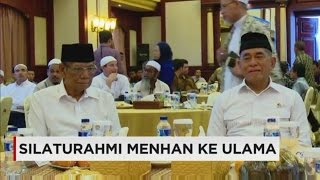 Silaturahmi Menhan ke Ulama