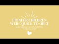 pioneer children were quick to obey lds primary song sing along