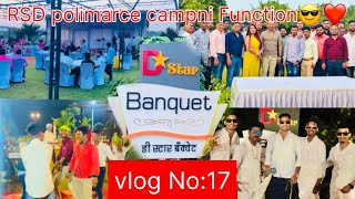 vlog No: 17 😍😎 RSD polimarce campni Function  #sk #konkan #minivlog #yotube #yotubeshorts #youtubers