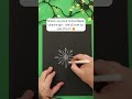 how to draw a snowflake easy step by step tutorial