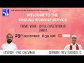 Advent Sunday | English Service | U.B.M. Church Mumbai