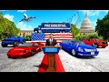 Collecting THE PRESIDENT'S CARS in GTA 5!